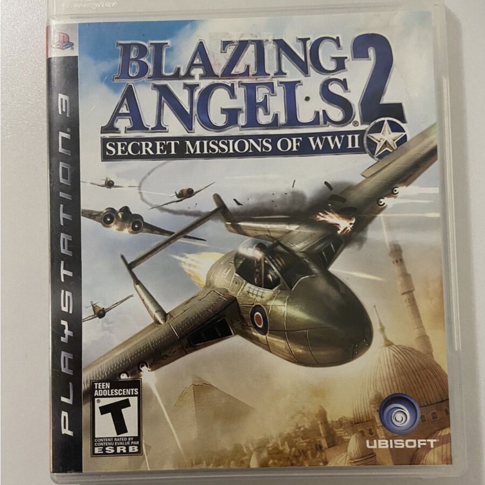 Blazing Angels 2 Secret Missions of WWII Sony PlayStation 3 Video Game, 2007 PS3